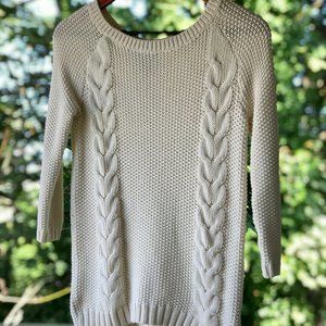 Cynthia Rowley | Cream Knit Pullover - Size XS